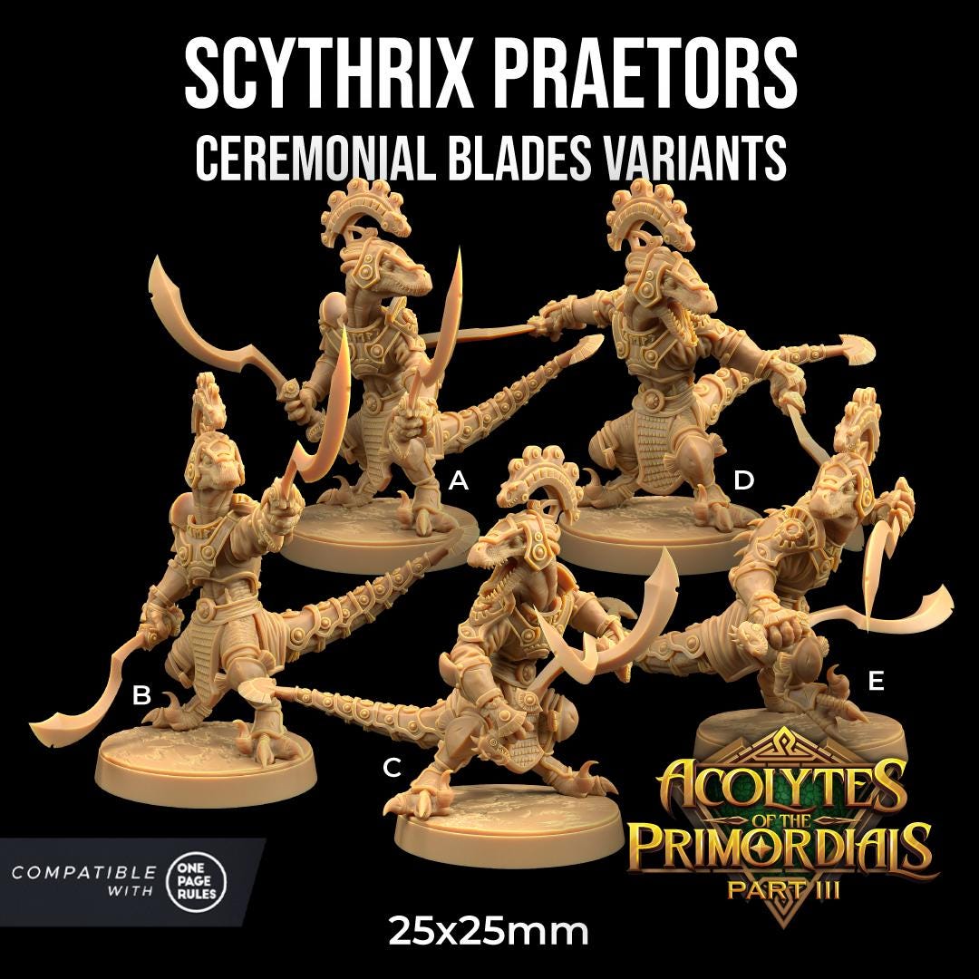 Scythrix - Sword Squad (5 Variants Available) - Dragon Trapper's Lodge