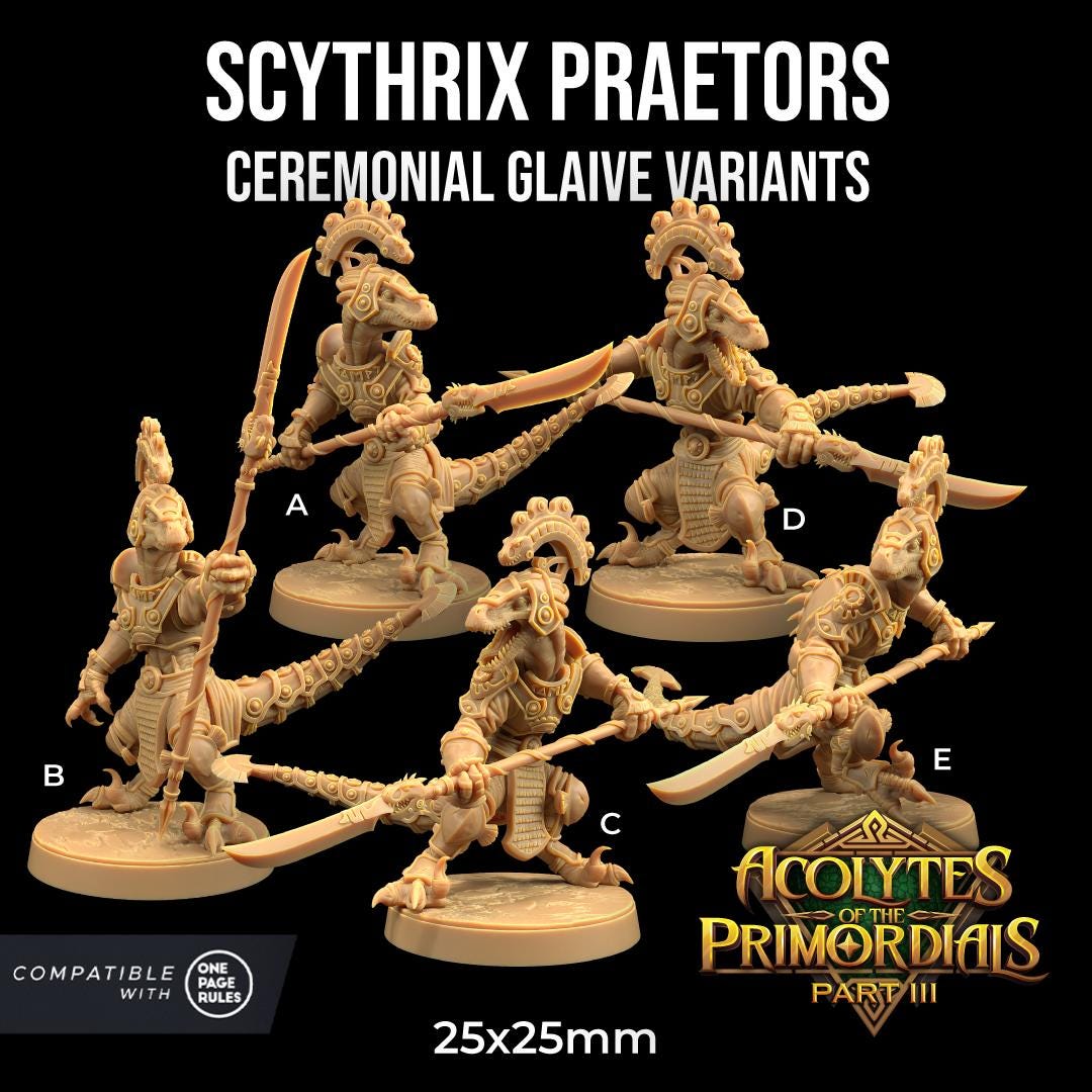 Scythrix - Glaive Squad (5 Variants Available) - Dragon Trapper's Lodge