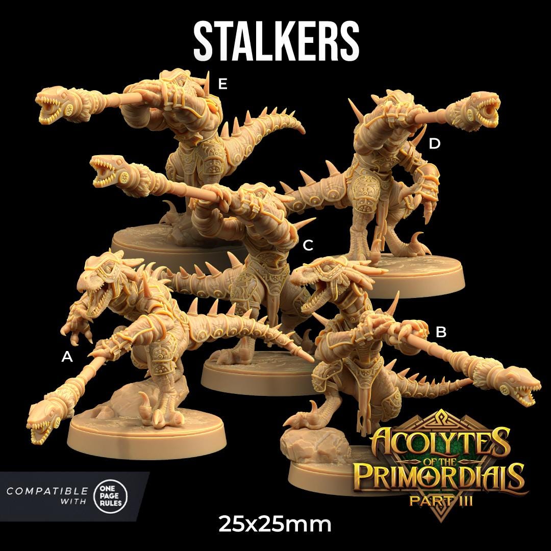 Primordial Stalkers (5 Variants Available) - Dragon Trapper's Lodge