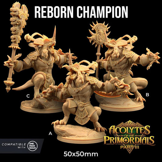 Reborn Champion (3 Variants Available) - Dragon Trapper's Lodge