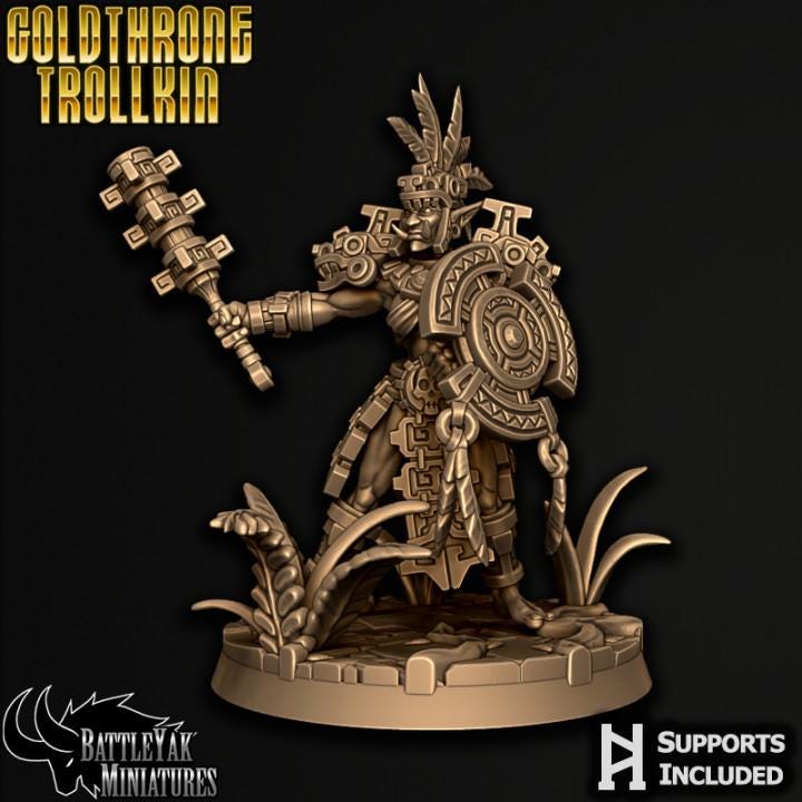 Goldthrone Trollkin, Female Gang (6 Variants Available) - Battle Yak