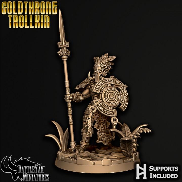 Goldthrone Trollkin, Male Gang (6 Variants Available) - Battle Yak