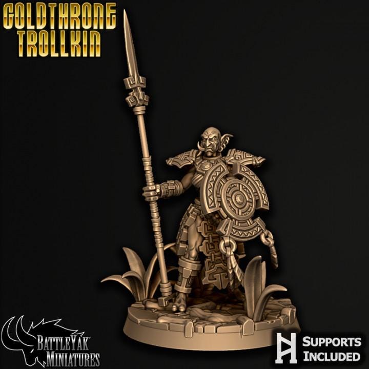 Goldthrone Trollkin, Female Gang (6 Variants Available) - Battle Yak