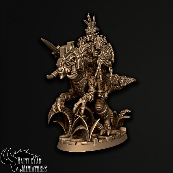 Reptizar Riders (4 Variants Available) - Battle Yak