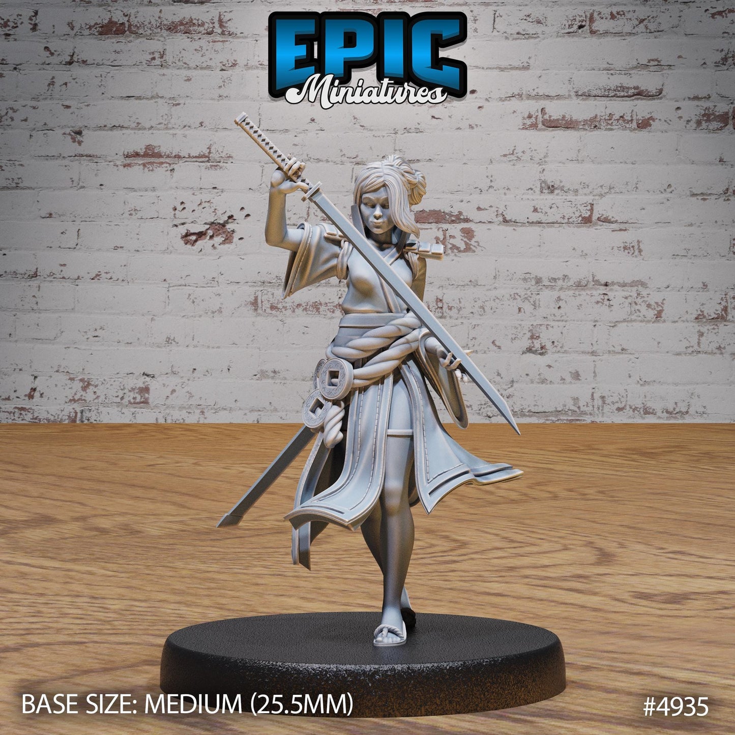 Samuai Woman (3 Variants Available) - Epic Miniatures