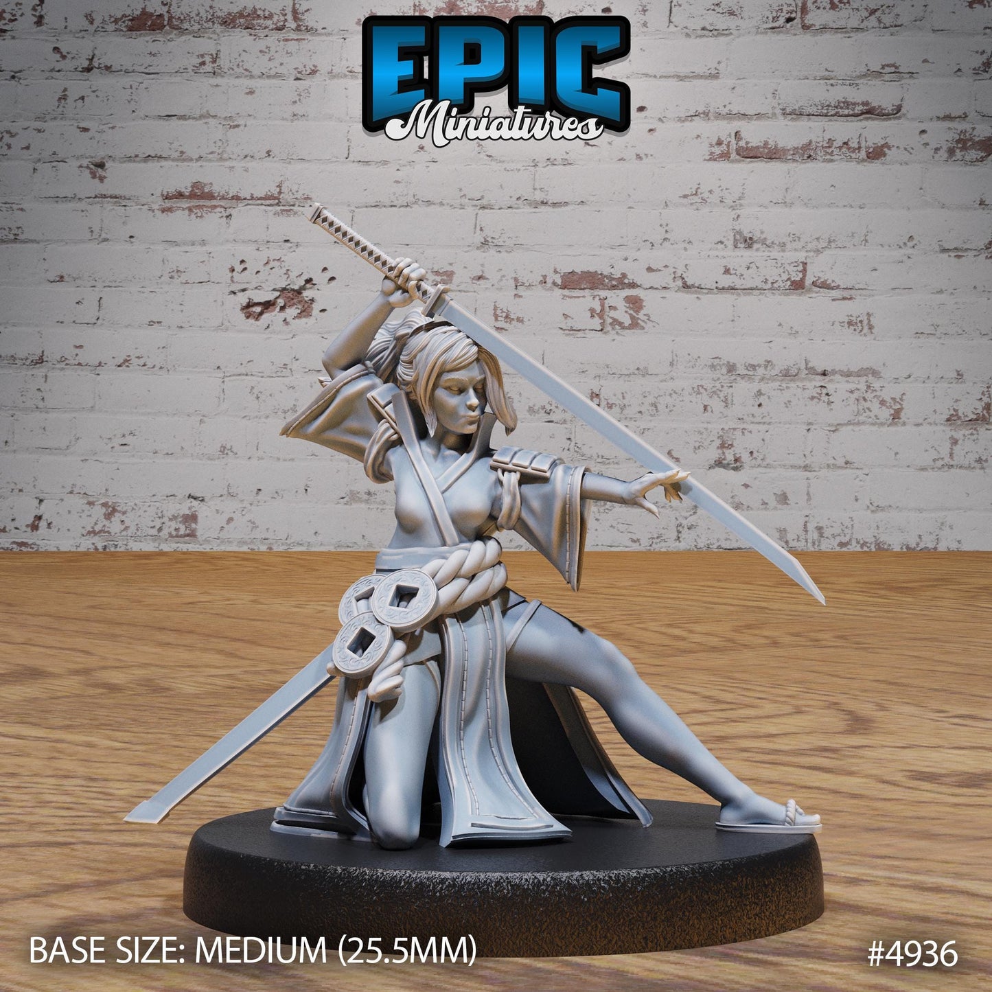 Samuai Woman (3 Variants Available) - Epic Miniatures