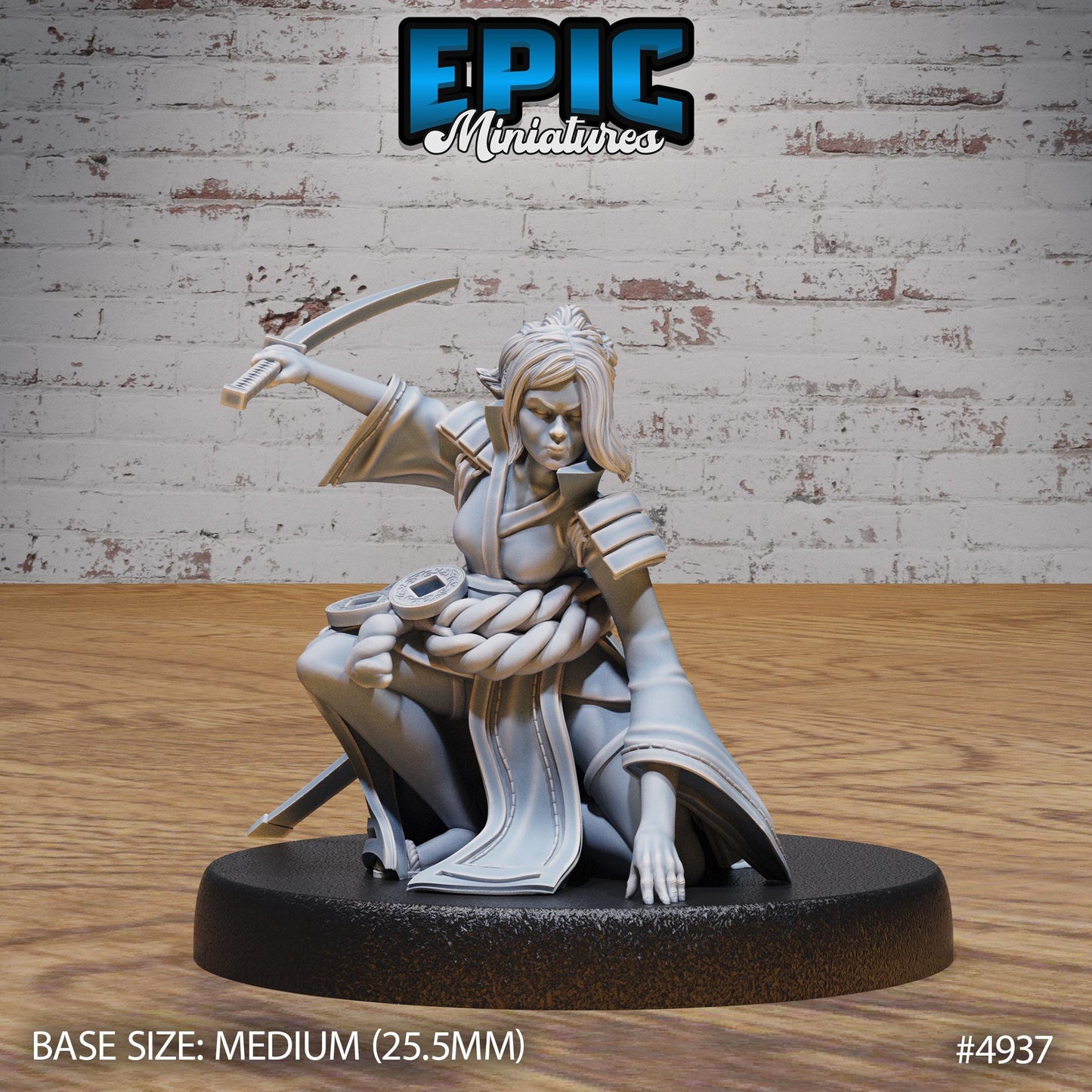 Samuai Woman (3 Variants Available) - Epic Miniatures