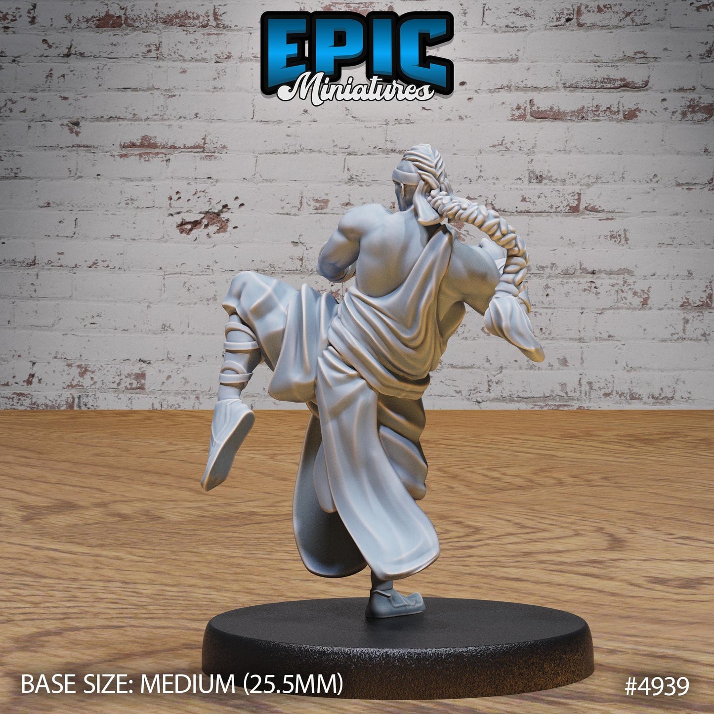Martial Arts Monk (3 Variants Available) - Epic Miniatures