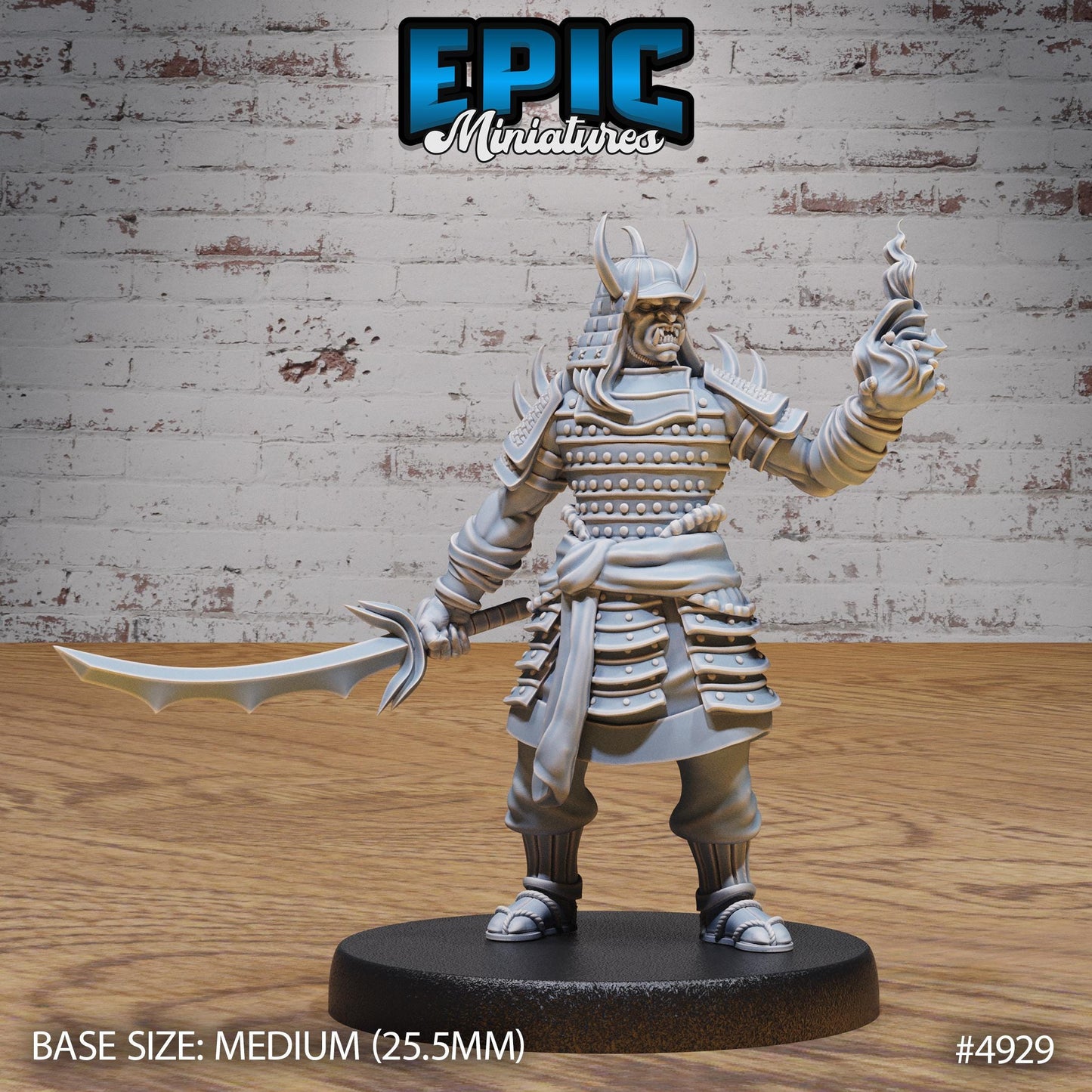 Oni Samurai (3 Variants Available) - Epic Miniatures