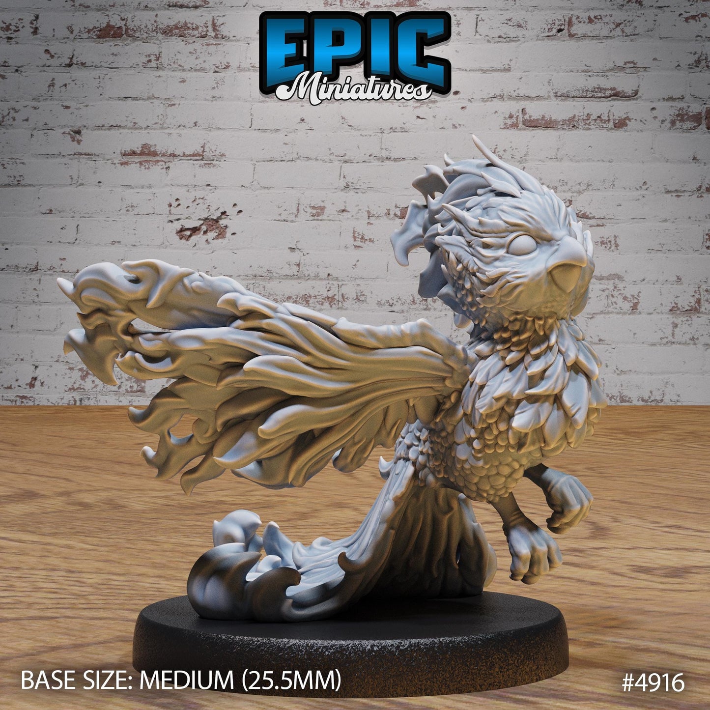 Phoenix Hatchling (3 Variants Available) - Epic Miniatures