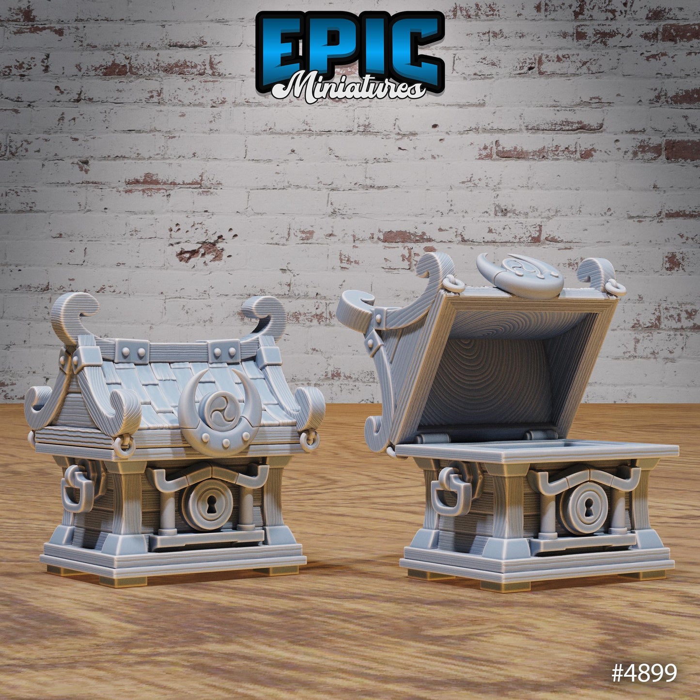 Eastern Temple Adventuring Terrain, Scatter Set (6 Variants Available) - Epic Miniatures