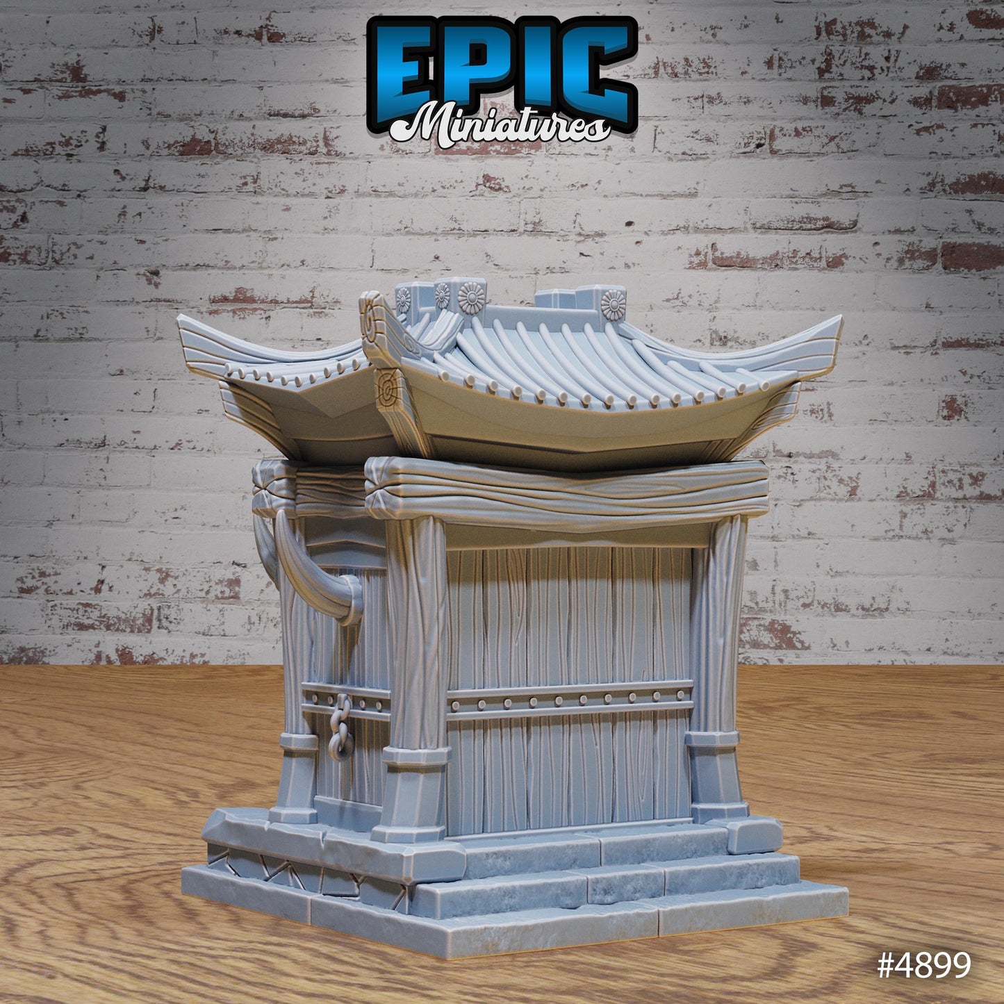 Eastern Temple Shrines, Scatter Set (6 Variants Available) - Epic Miniatures