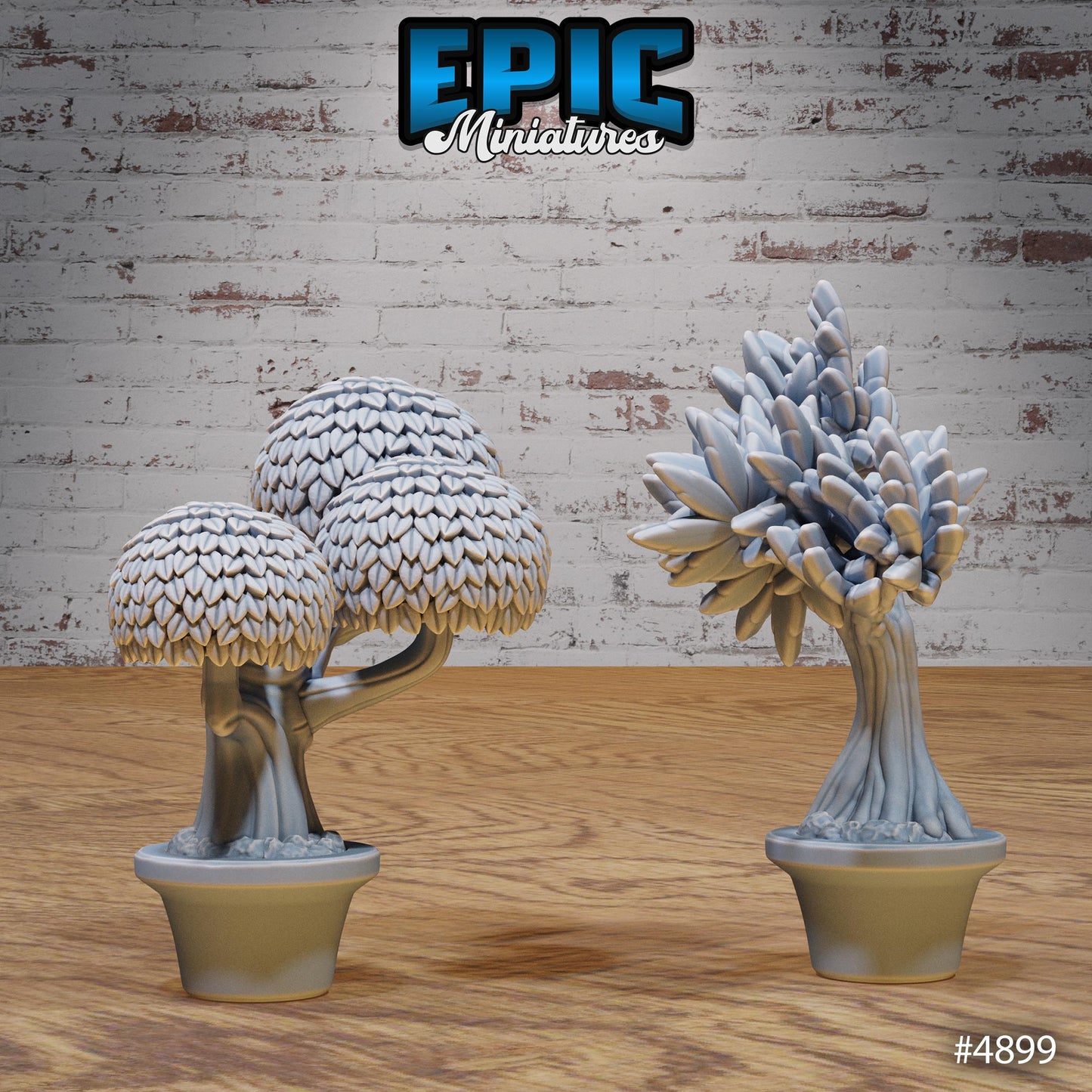 Eastern Temple Plants, Scatter Set (7 Variants Available) - Epic Miniatures