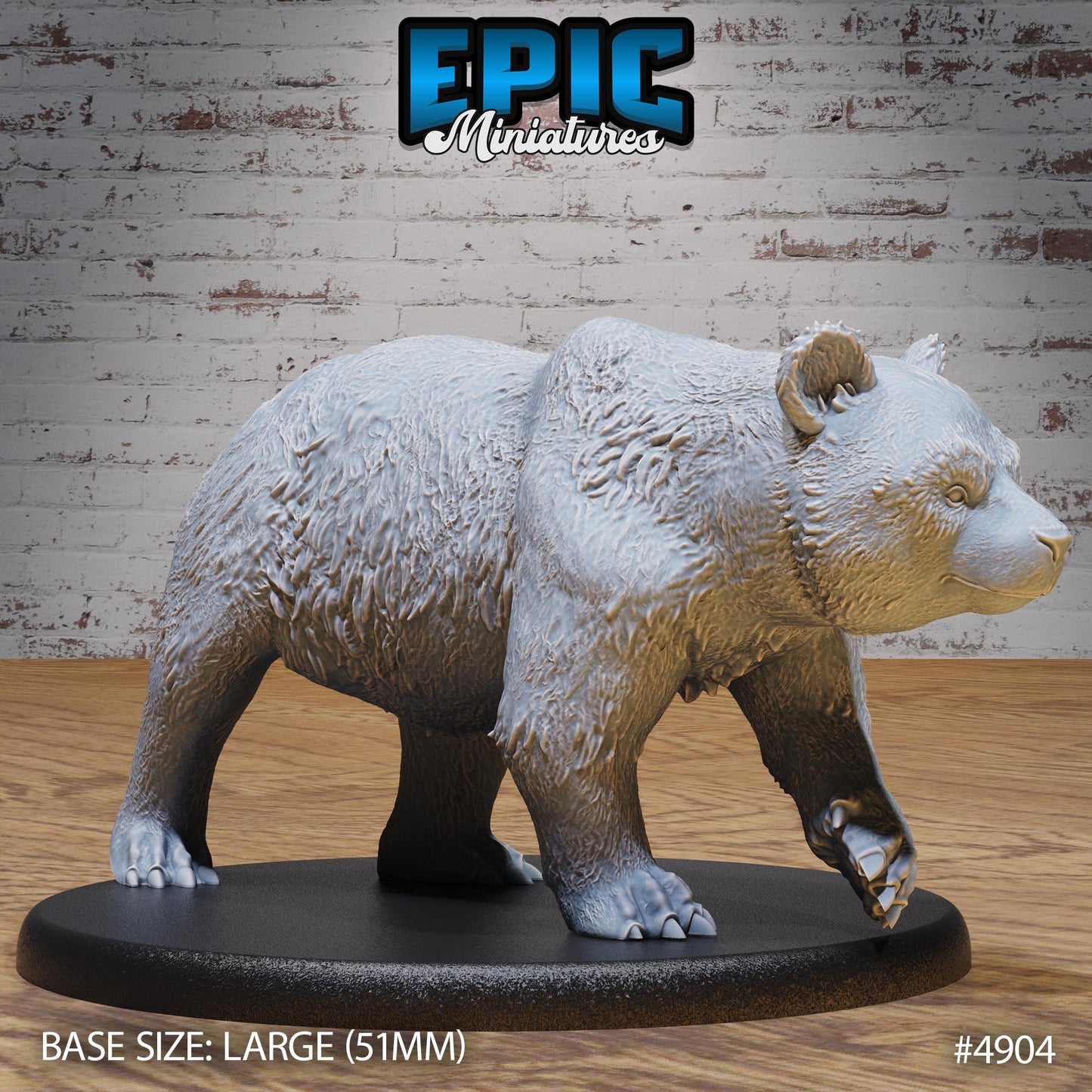 Panda Bear (2 Variants Available) - Epic Miniatures