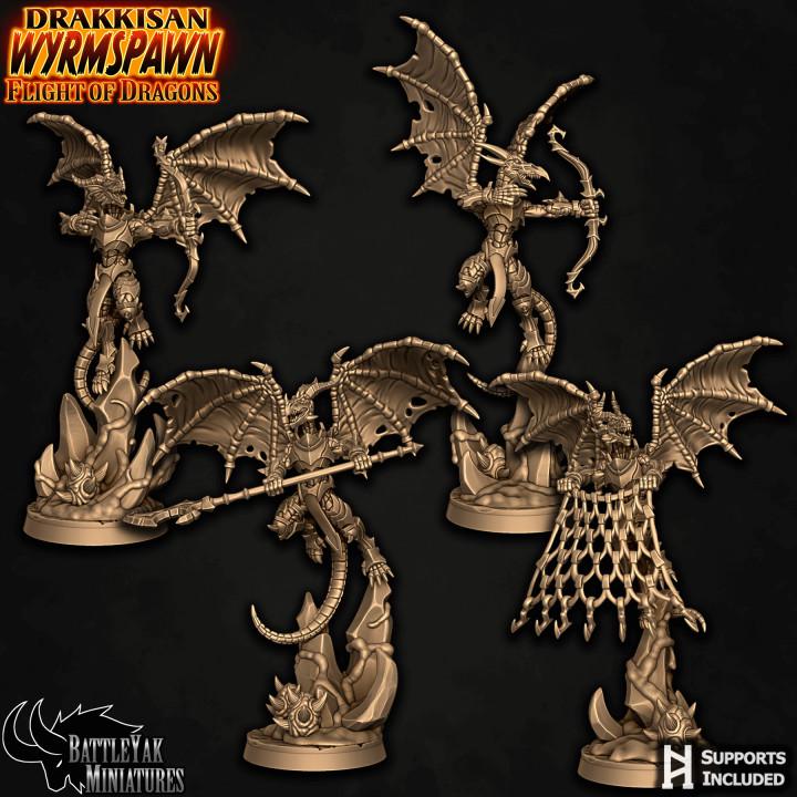 Drachon Harbingers, Set B (4 Variants Available) - Battle Yak