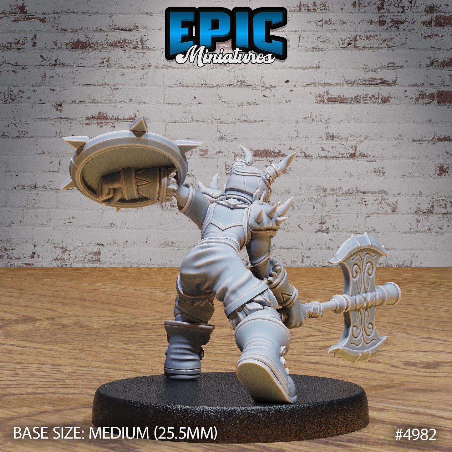 Young Barbarian (3 Variants Available) - Epic Miniatures