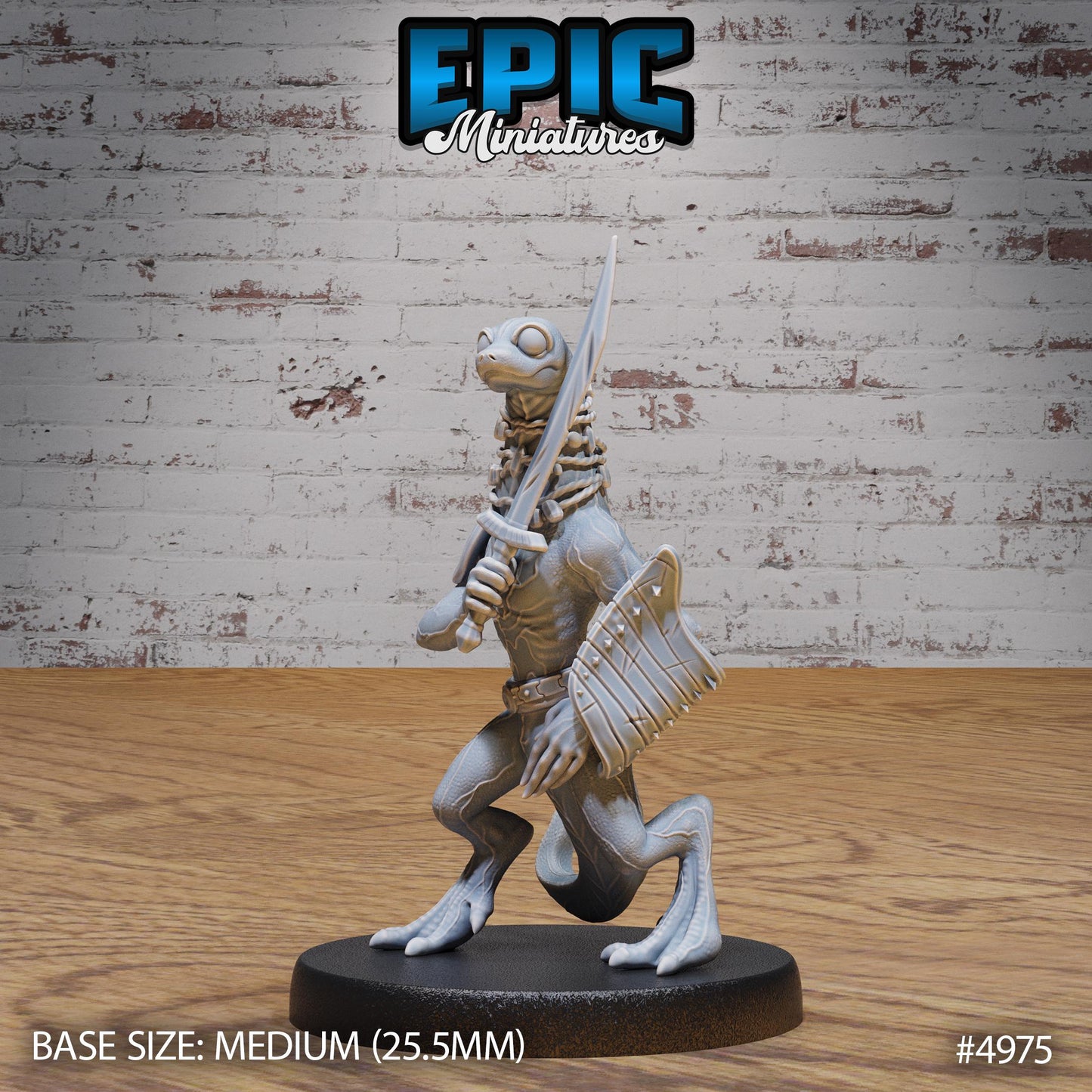 Fire Newt (3 Variants Available) - Epic Miniatures