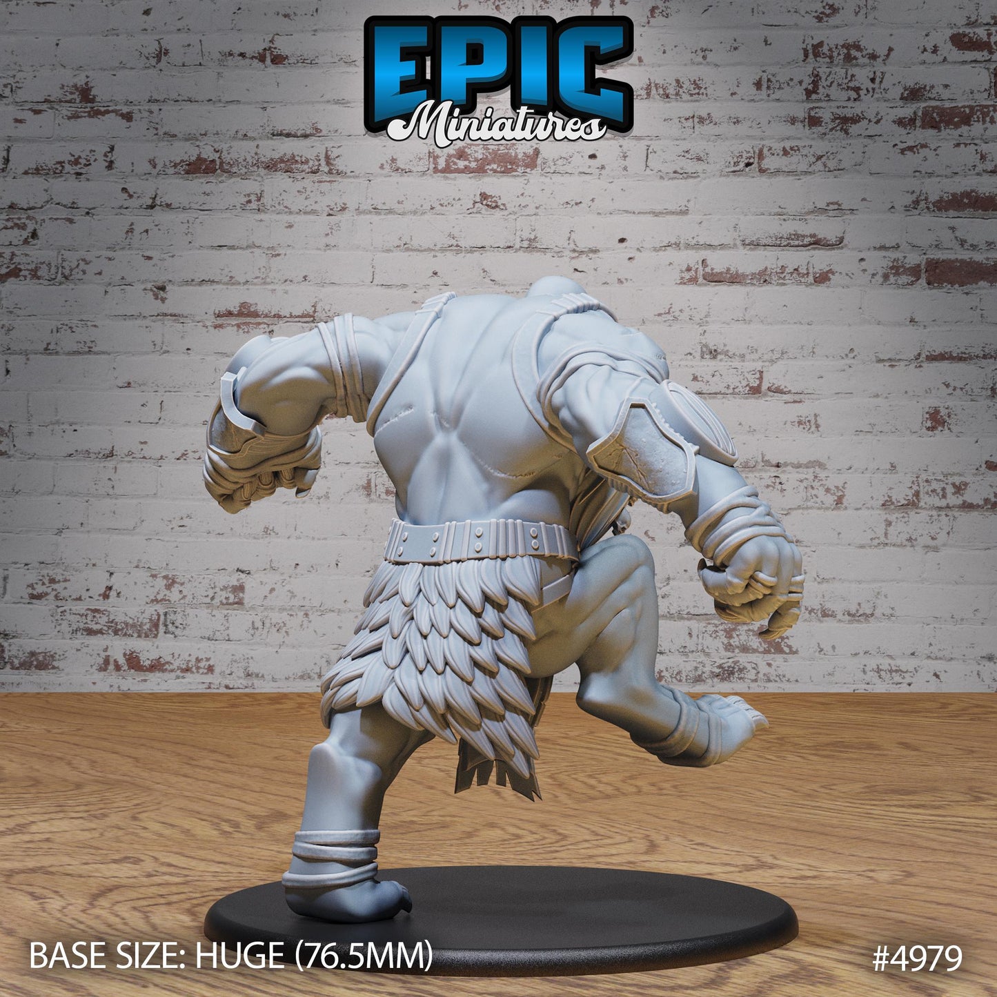 Hill Giant Smasher (3 Variants Available) - Epic Miniatures