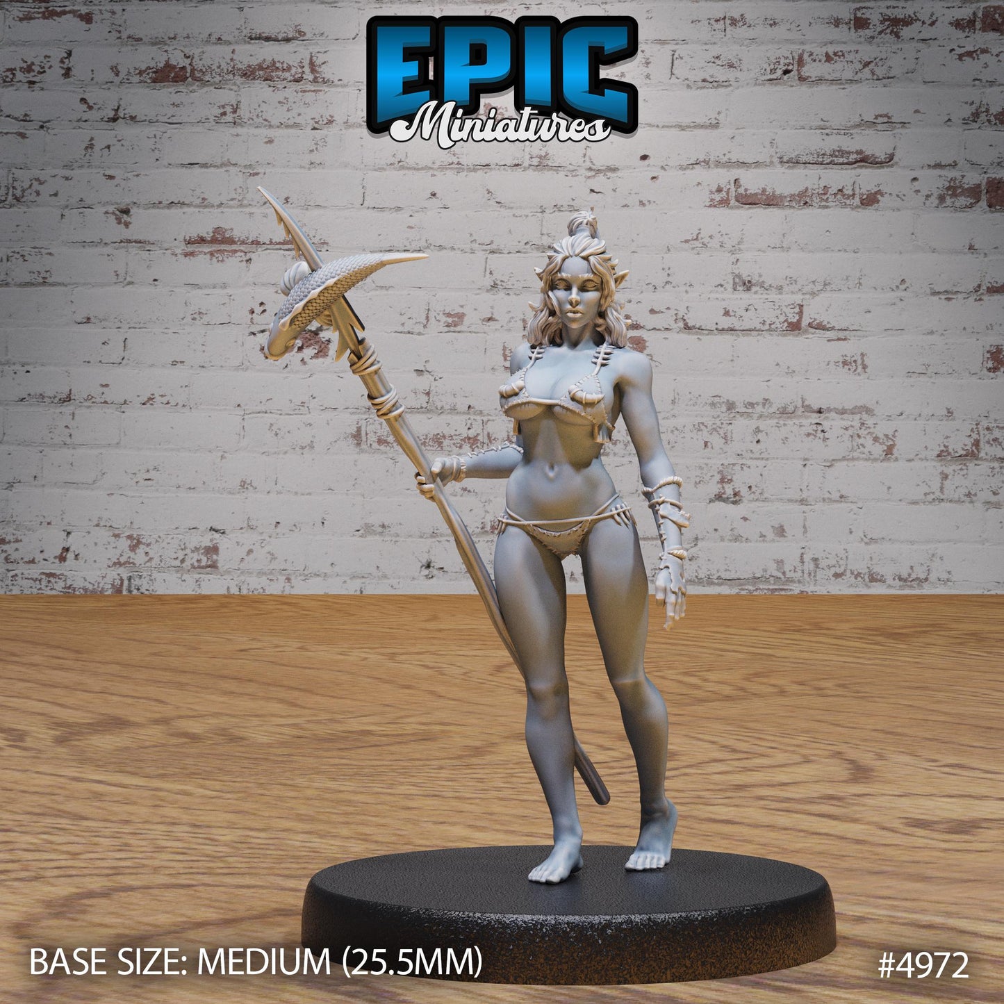 Orc Fisher Female (3 Variants Available) - Epic Miniatures