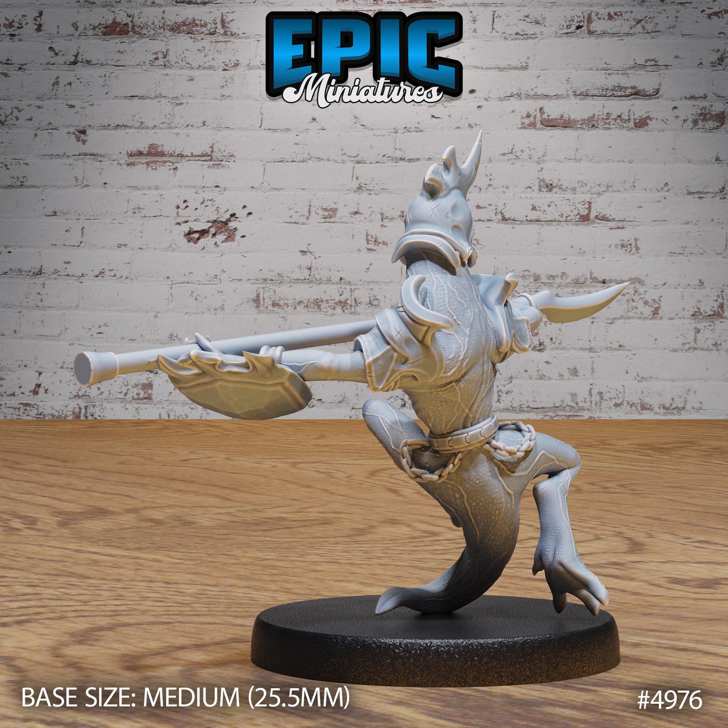 Fire Newt (3 Variants Available) - Epic Miniatures