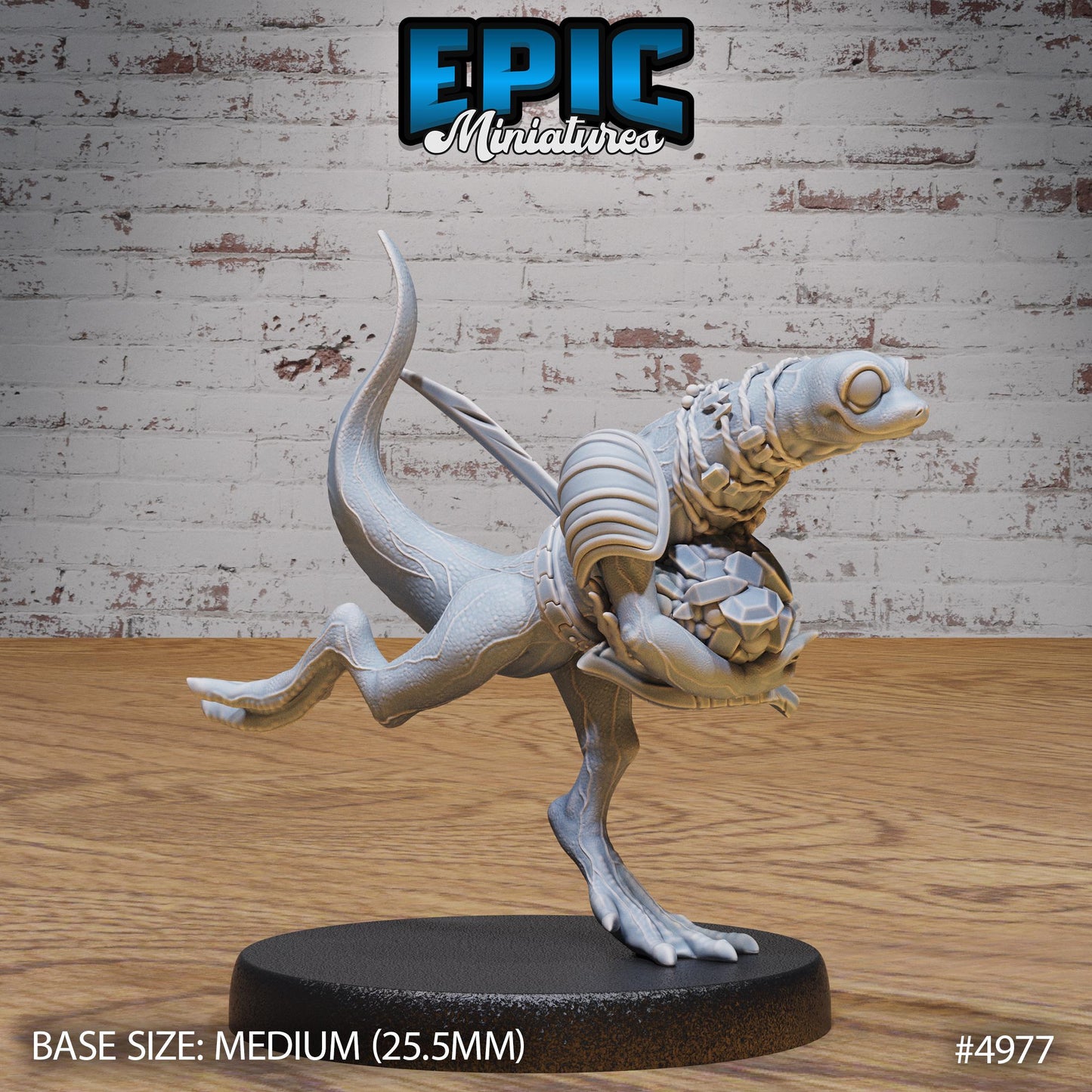 Fire Newt (3 Variants Available) - Epic Miniatures