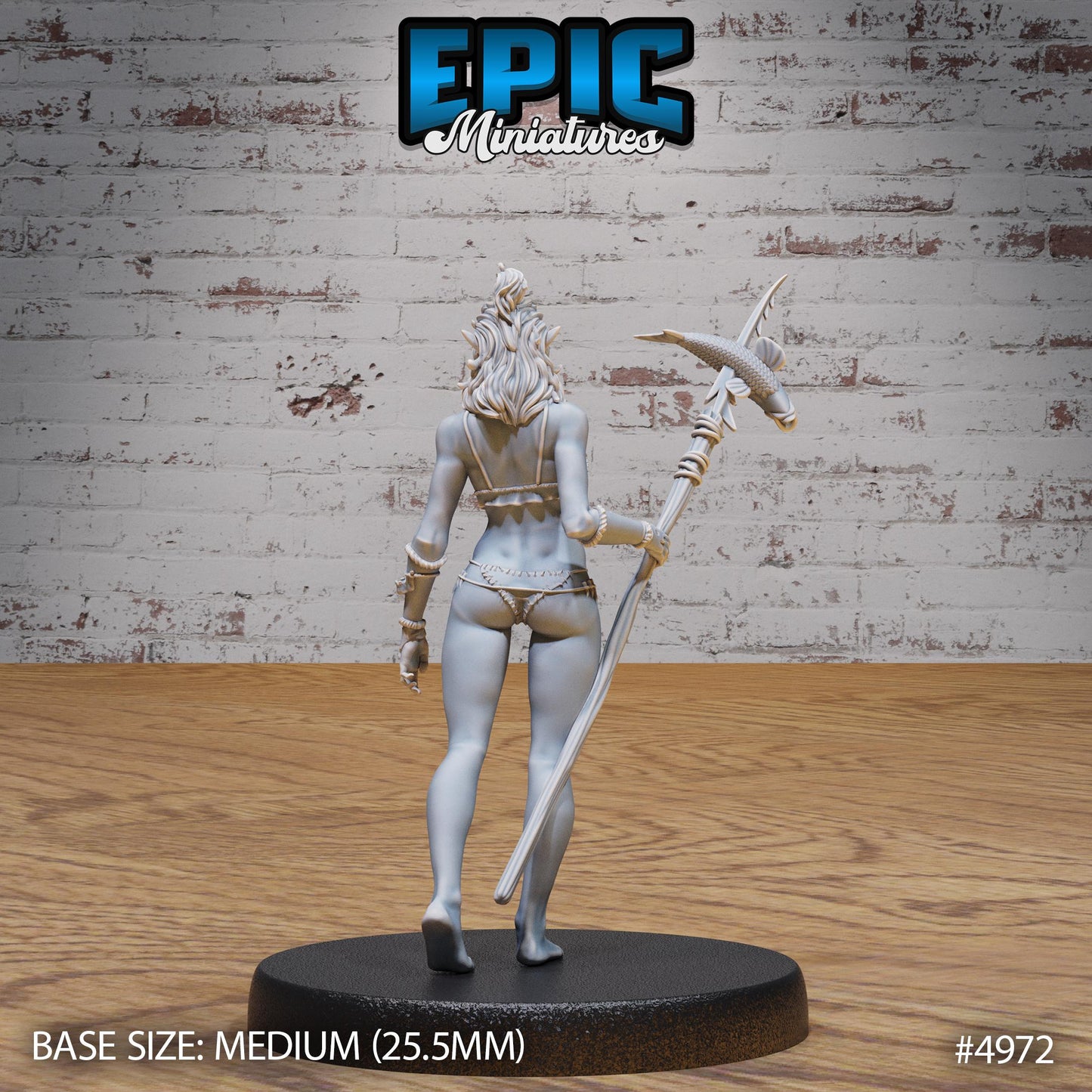 Orc Fisher Female (3 Variants Available) - Epic Miniatures