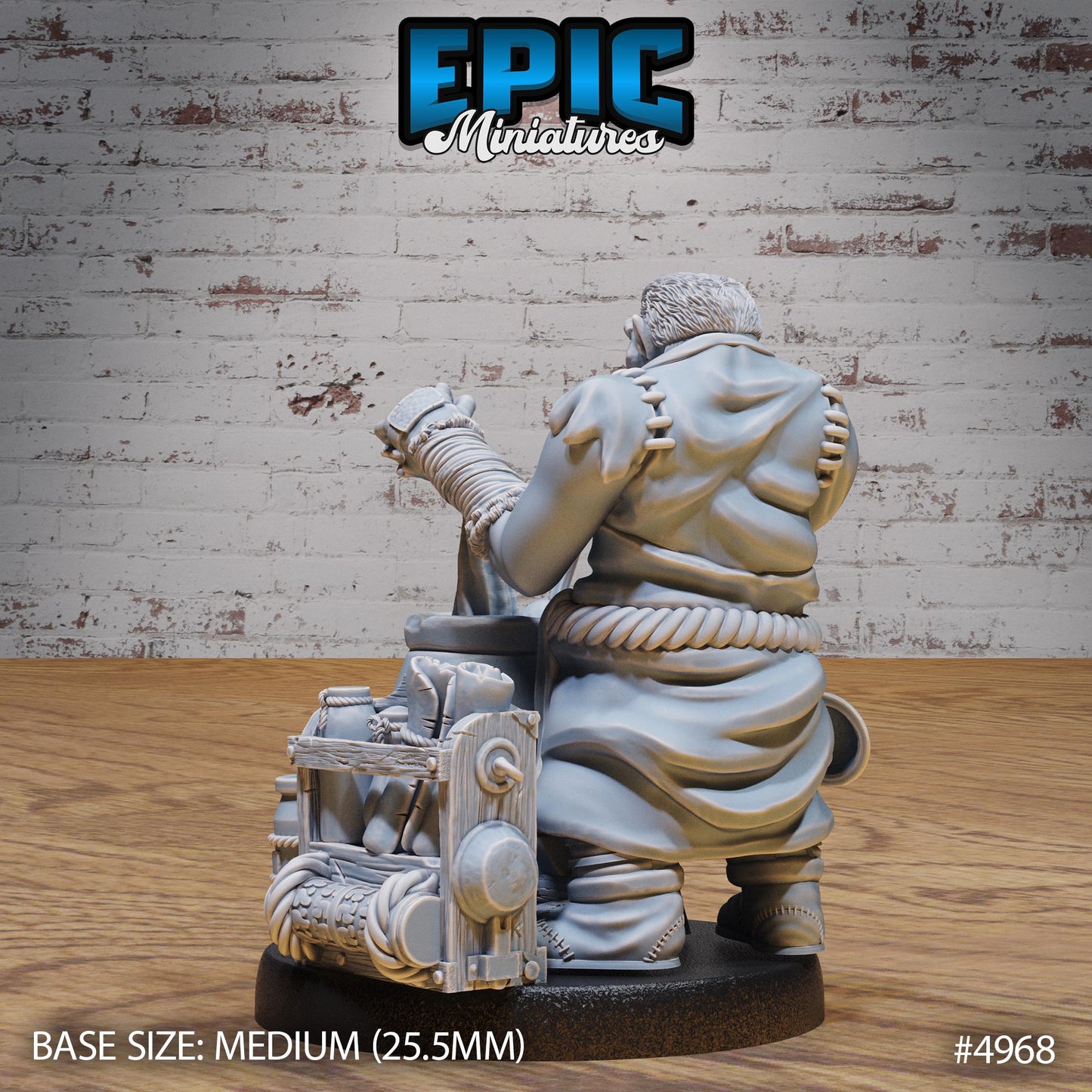 Grey Orc Alchemist (3 Variants Available) - Epic Miniatures