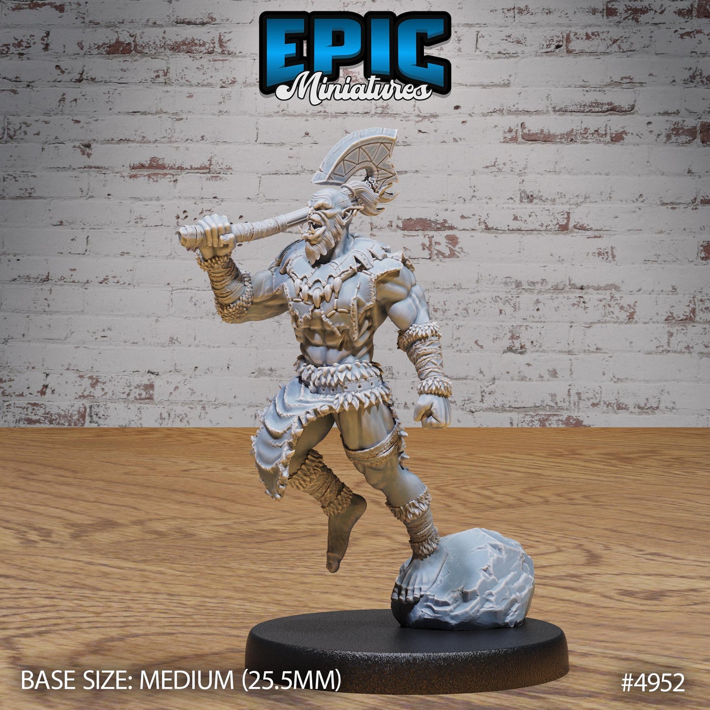 Orc Warrior (3 Variants Available) - Epic Miniatures