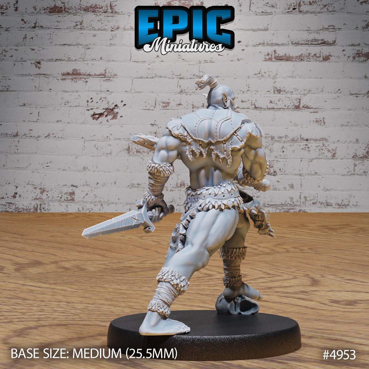 Orc Warrior (3 Variants Available) - Epic Miniatures