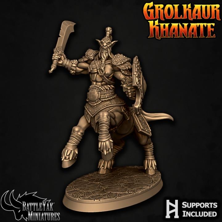 Grolkaur Marauder Centaurs (6 Variants Available) - Battle Yak