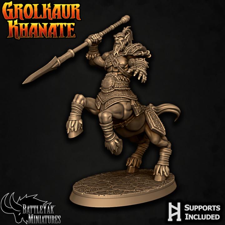 Grolkaur Marauder Centaurs (6 Variants Available) - Battle Yak