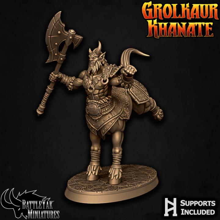 Grolkaur Marauder Centaurs (6 Variants Available) - Battle Yak