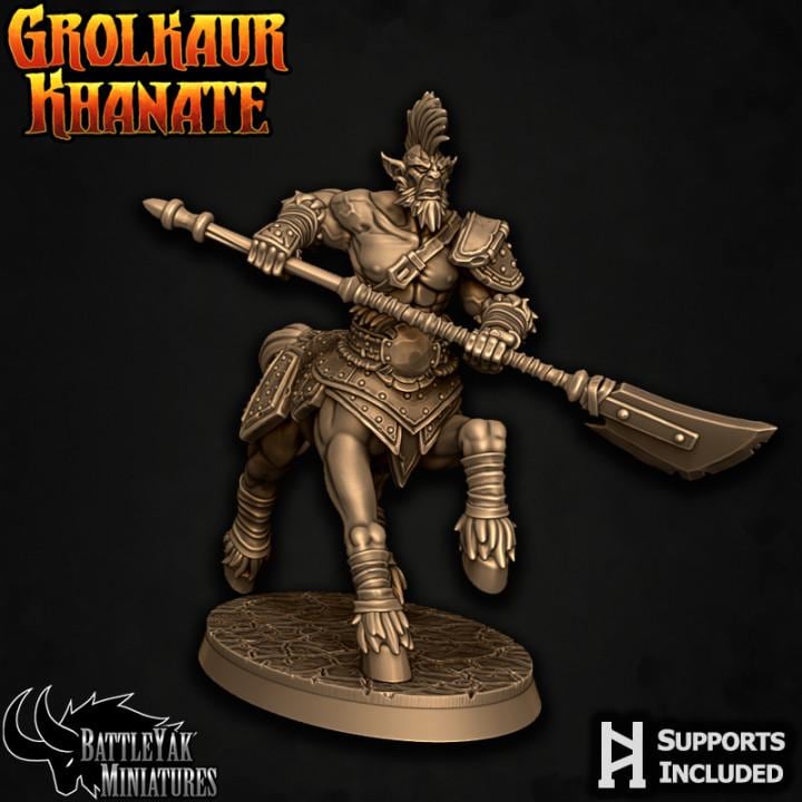 Grolkaur Marauder Centaurs (6 Variants Available) - Battle Yak