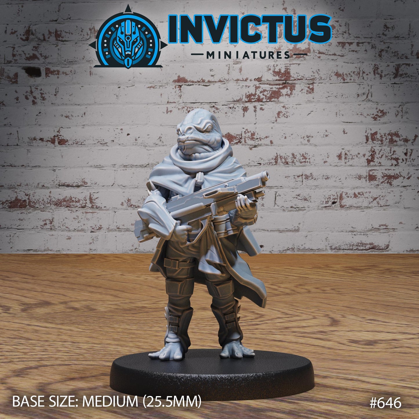 Fish Rebel (3 Variants Available) - Invictus Miniatures