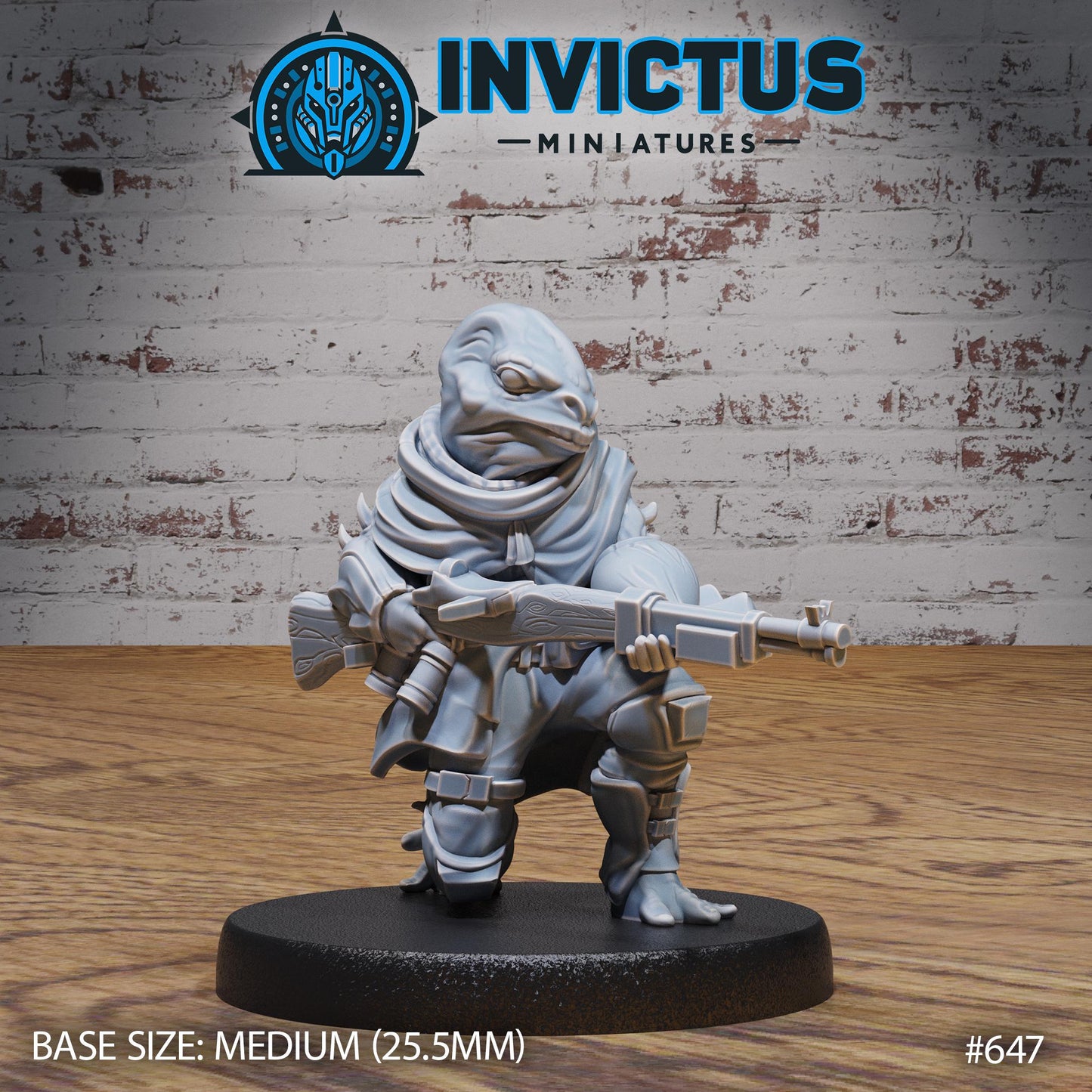 Fish Rebel (3 Variants Available) - Invictus Miniatures