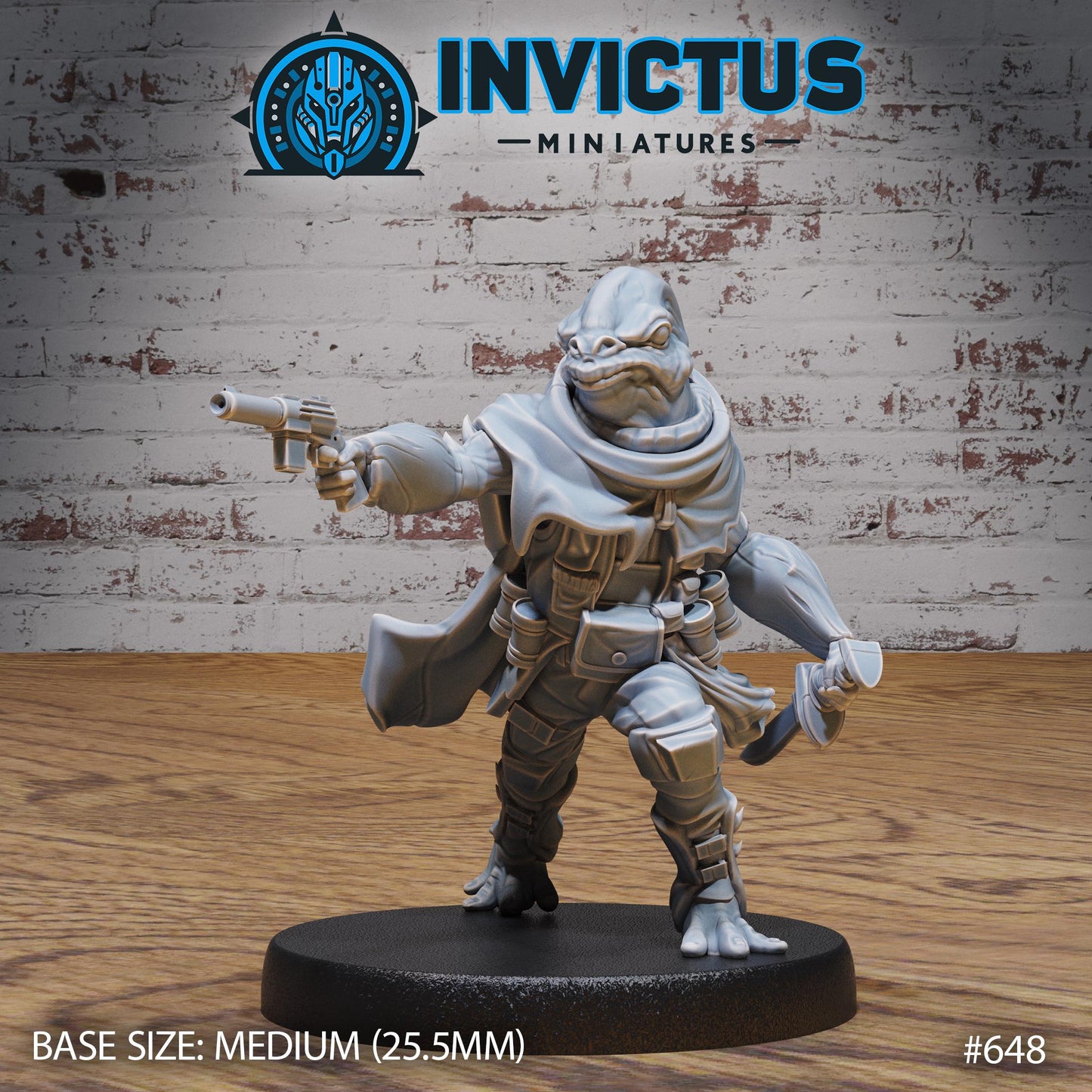 Fish Rebel (3 Variants Available) - Invictus Miniatures