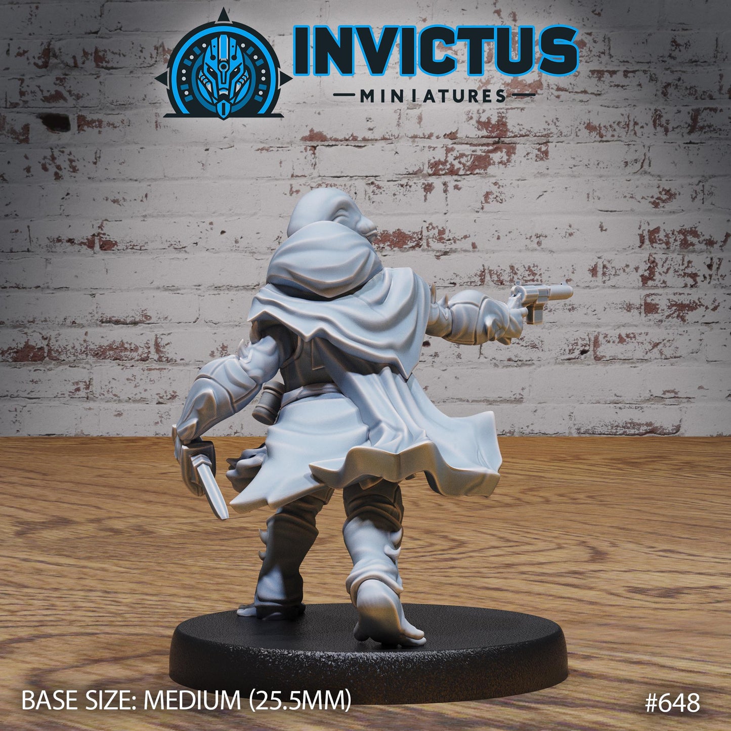 Fish Rebel (3 Variants Available) - Invictus Miniatures