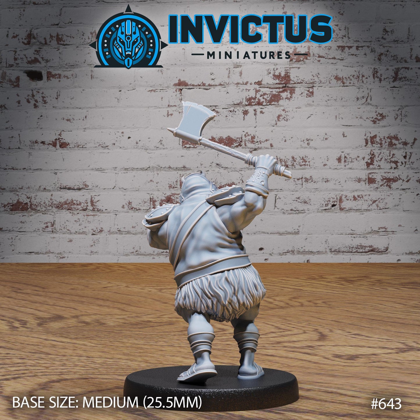 Space Boar Thug (3 Variants Available) - Invictus Miniatures