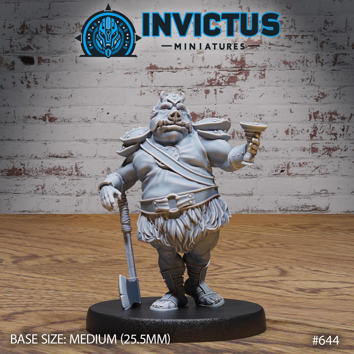 Space Boar Thug (3 Variants Available) - Invictus Miniatures