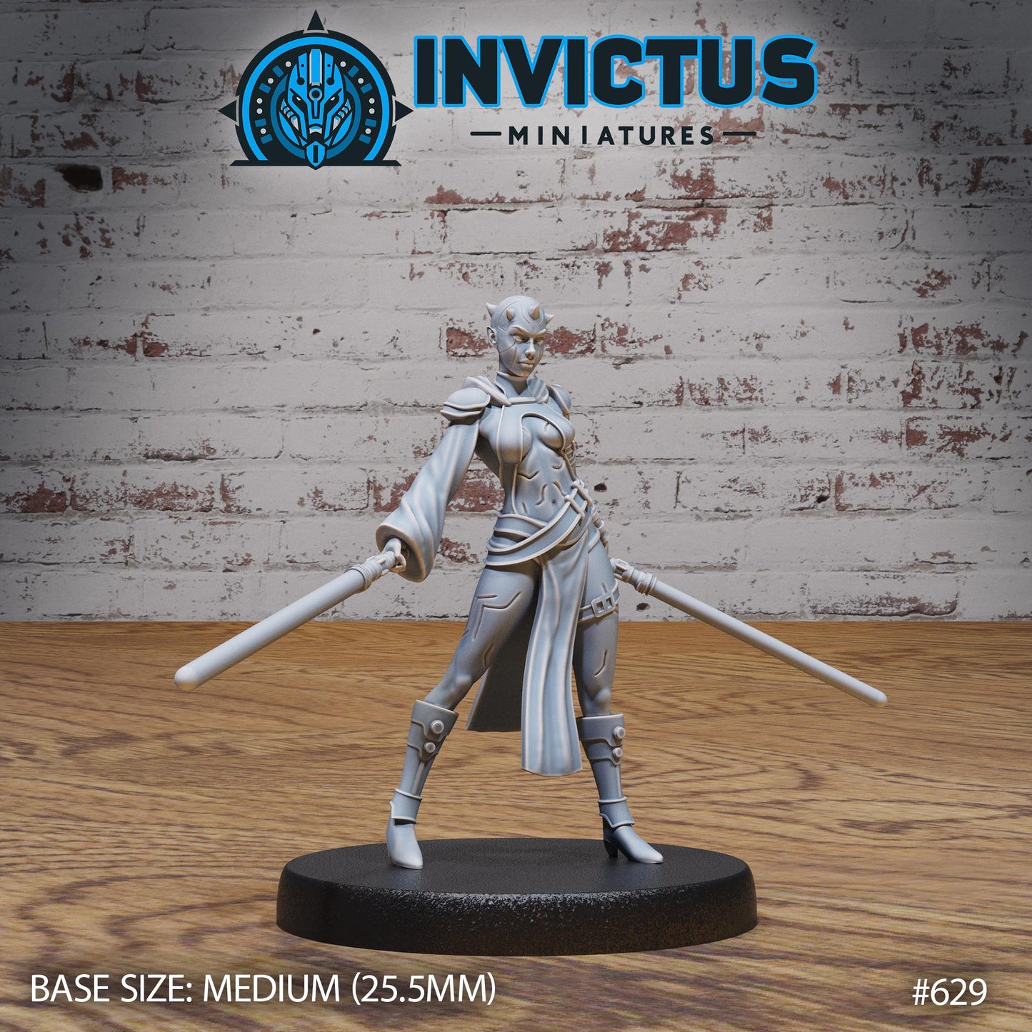 Dark Witch Hunter (3 Variants Available) - Invictus Miniatures