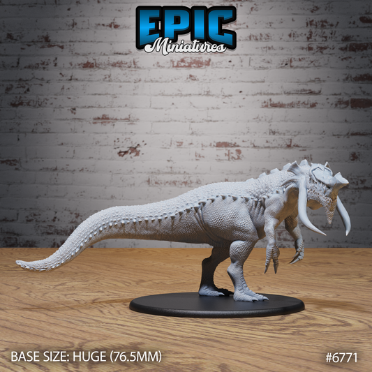 Boneskull Rex, Fantasy Dinosaur (4 Variants Available) - Epic Miniatures
