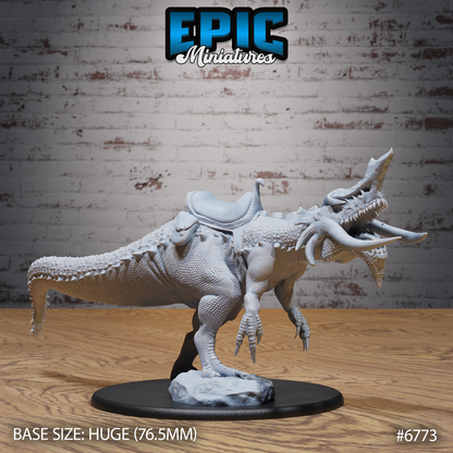 Boneskull Rex, Fantasy Dinosaur (4 Variants Available) - Epic Miniatures