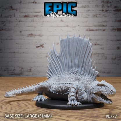 Dimetrodon, Prehistoric Beast (3 Variants Available) - Epic Miniatures