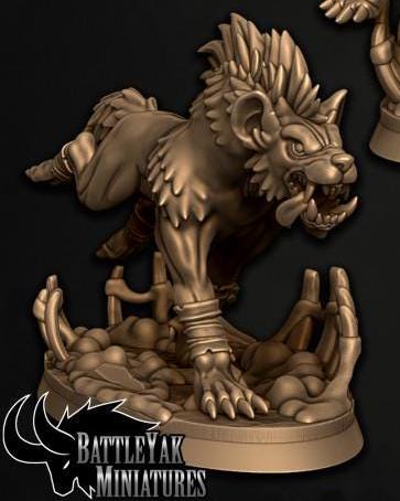 Wildyowl Hyena Pack (4 Variants Available) - Battle Yak