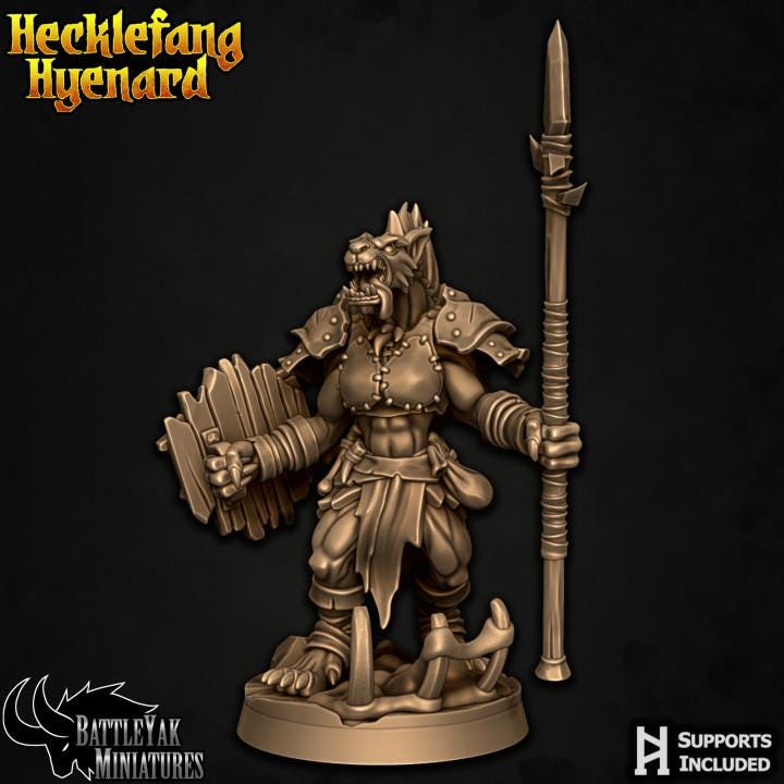 Hecklefang Warriors - Scrapper Pack (6 Variants Available) - Battle Yak