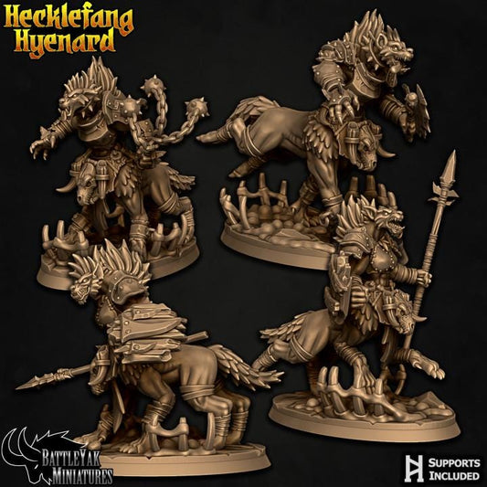 Beastcackle Hyenataurs (4 Variants Available) - Battle Yak