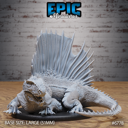 Dimetrodon, Prehistoric Beast (3 Variants Available) - Epic Miniatures