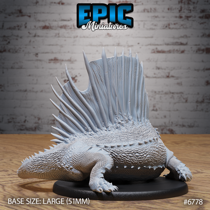 Dimetrodon, Prehistoric Beast (3 Variants Available) - Epic Miniatures