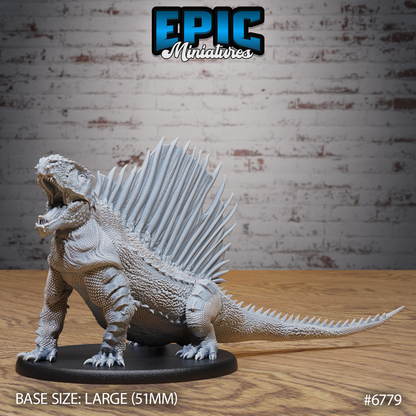 Dimetrodon, Prehistoric Beast (3 Variants Available) - Epic Miniatures