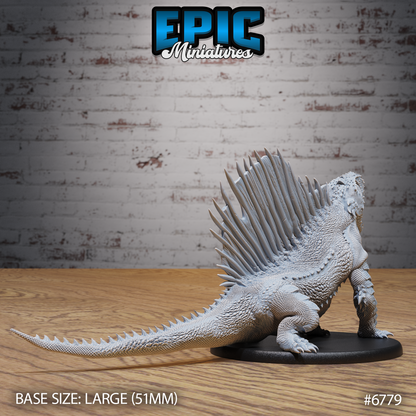 Dimetrodon, Prehistoric Beast (3 Variants Available) - Epic Miniatures